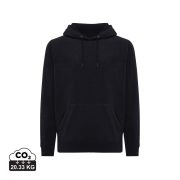 IQONIQ Trivor recycled polyester microfleece hoodie, black