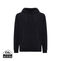 IQONIQ Trivor recycled polyester microfleece hoodie, black