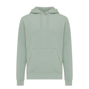 Iqoniq Rila lightweight recycled cotton hoodie, iceberg green