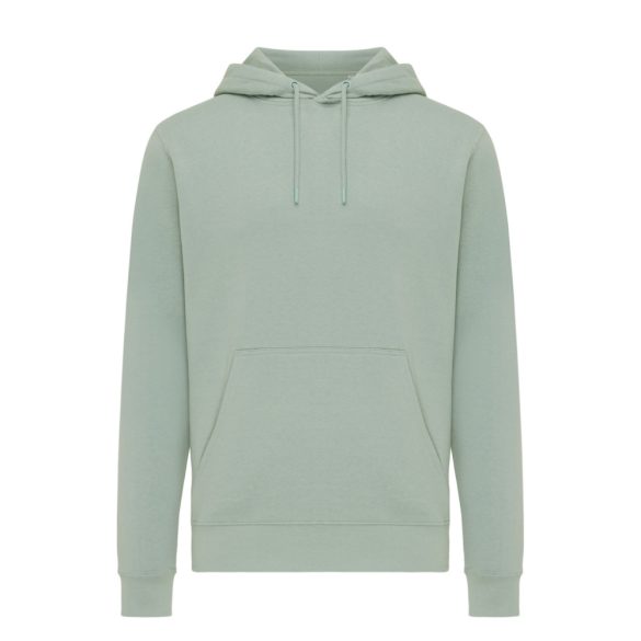 Iqoniq Rila lightweight recycled cotton hoodie, iceberg green