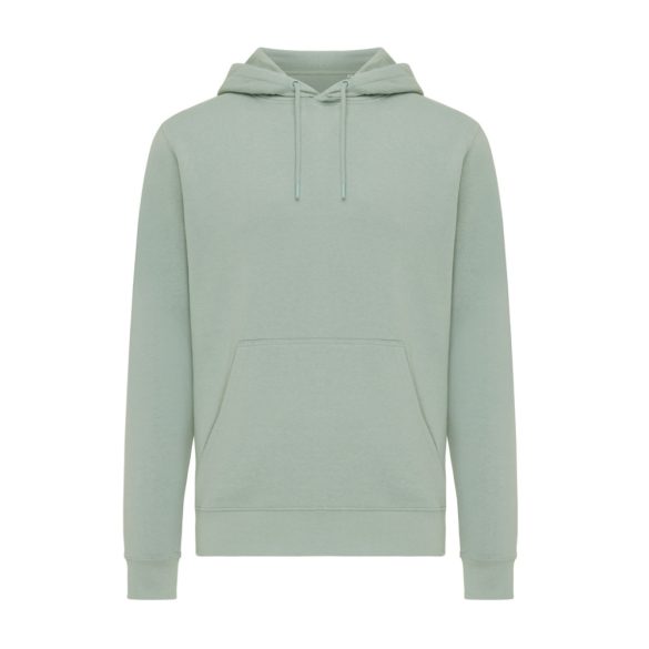 Iqoniq Rila lightweight recycled cotton hoodie, iceberg green