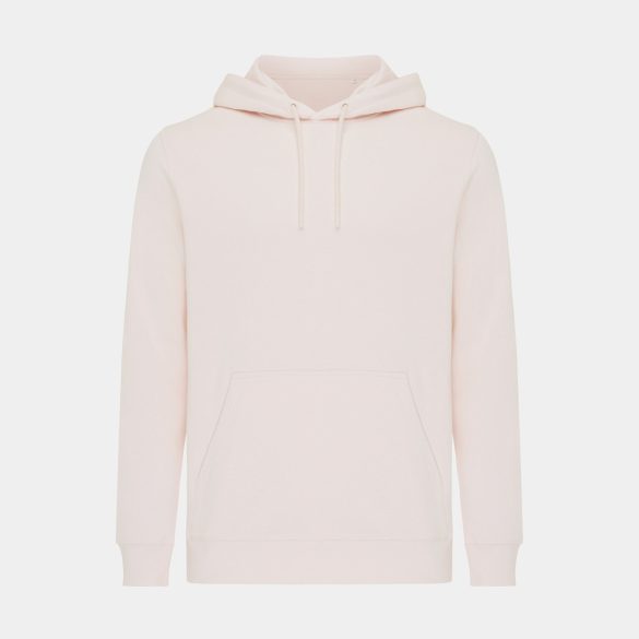 Iqoniq Rila lightweight recycled cotton hoodie, cloud pink