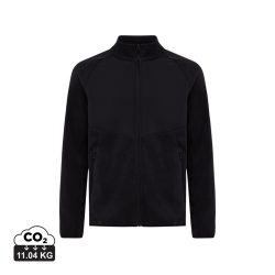   IQONIQ Talung recycled polyester microfleece zip through, black