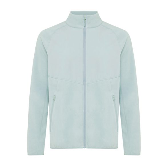 Iqoniq Talung recycled polyester microfleece zip through, iceberg green