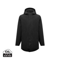 IQONIQ Thelon recycled polyester parka, black