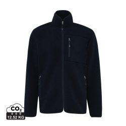 Iqoniq Diran recycled polyester pile fleece jacket, black