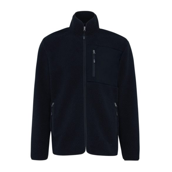 Iqoniq Diran recycled polyester pile fleece jacket, black