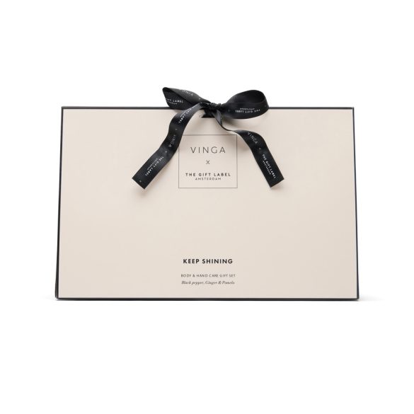 VINGA x TGL body and hand care gift set, white