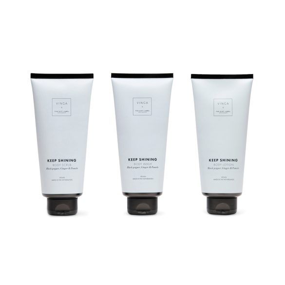 VINGA x TGL body care gift set, white