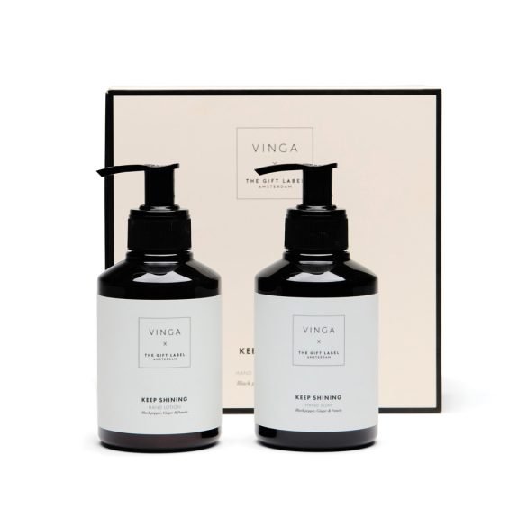 VINGA x TGL hand care gift set, white