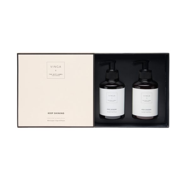 VINGA x TGL hand care gift set, white
