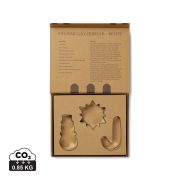VINGA Classic cookie cutter 3-piece set, grey