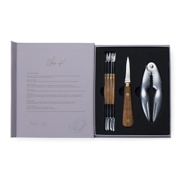 VINGA Story of seafood, grey