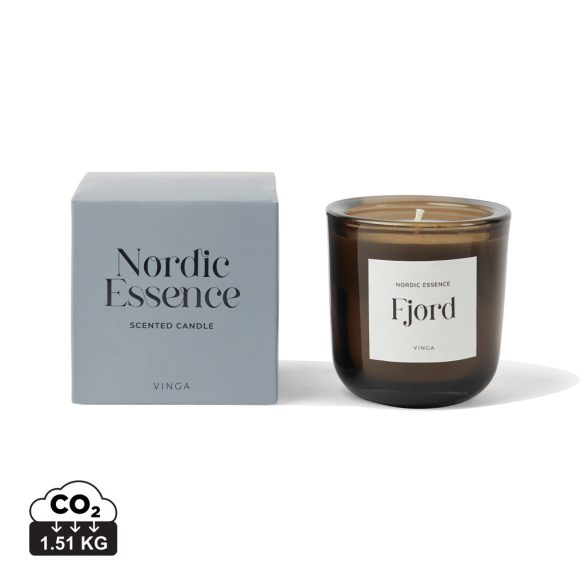 Nordic essence scented candle small, blue