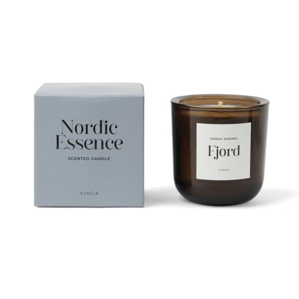 Nordic essence scented candle large, blue