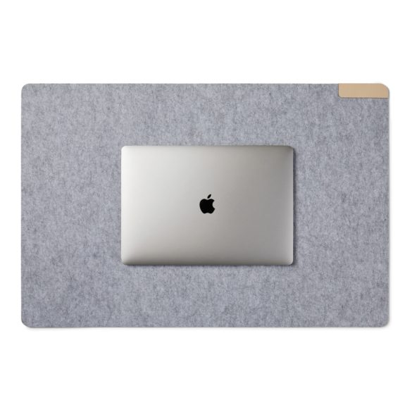 VINGA Albon GRS recycled felt desk pad, grey