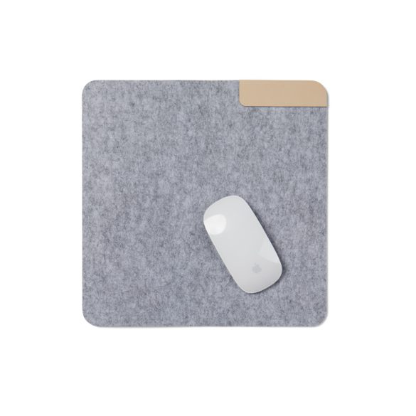 VINGA Albon GRS recycled felt mouse pad, grey