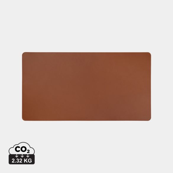 Timo PU RCS RPET desk pad, brown