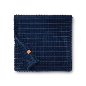 VINGA Branson GRS recycled pet blanket, navy