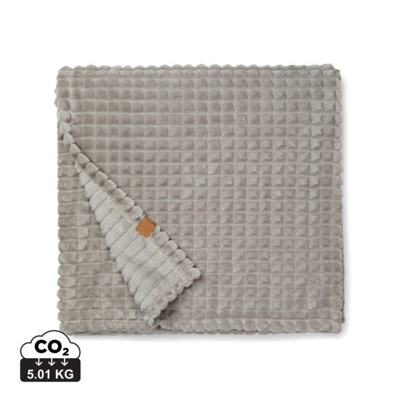 VINGA Branson GRS recycled pet blanket, grey