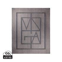 VINGA Monogram GRS blanket, grey