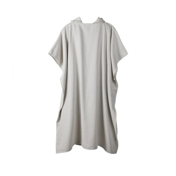 VINGA Tolo hammam terry beach poncho, grey