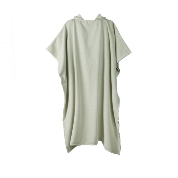 VINGA Tolo hammam terry beach poncho, green