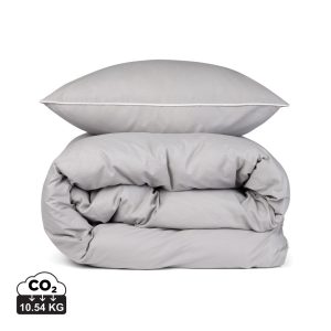 VINGA Marston OCS organic cotton bed linen, 4 pcs set, grey