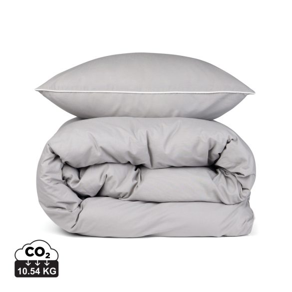 VINGA Marston OCS organic cotton bed linen, 4 pcs set, grey