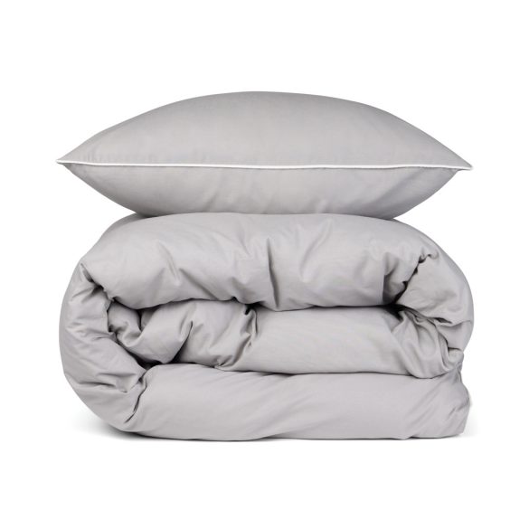 VINGA Marston OCS organic cotton bed linen, 4 pcs set, grey