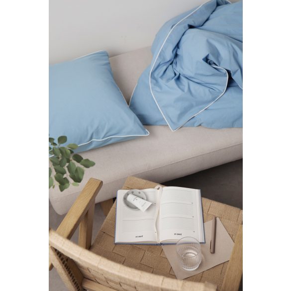 VINGA Marston OCS organic cotton bed linen, 4 pcs set, blue