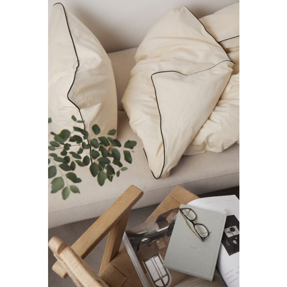 VINGA Marston OCS organic cotton bed linen, 4 pcs set, beige