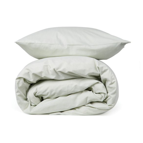 VINGA Montgomery premium cotton bed linen, 4 pcs set, green