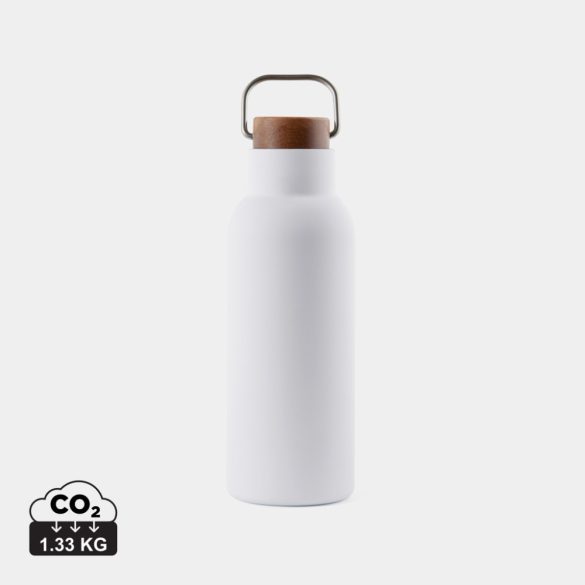 VINGA Ciro RCS recycled vacuum bottle 580ml, white