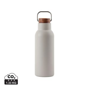 VINGA Ciro RCS recycled vacuum bottle 580ml, grey