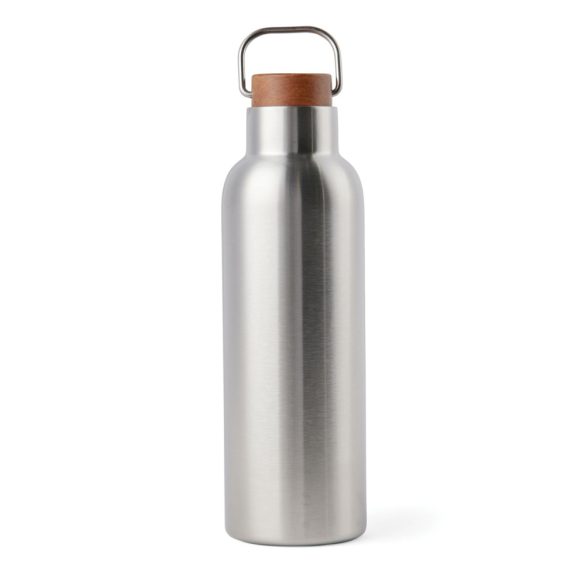 VINGA Ciro RCS recycled vacuum bottle 800ml, silver