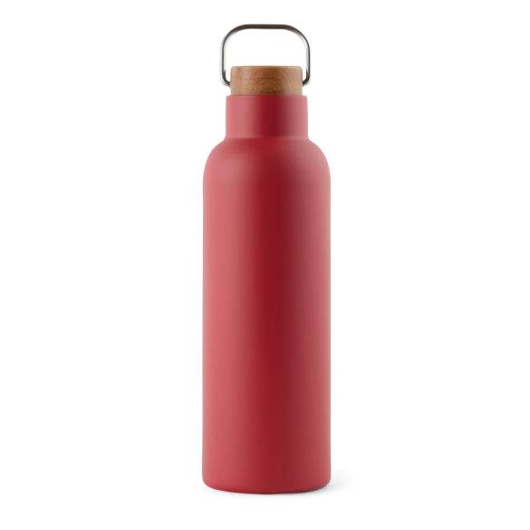 VINGA Ciro RCS recycled vacuum bottle 800ml, red