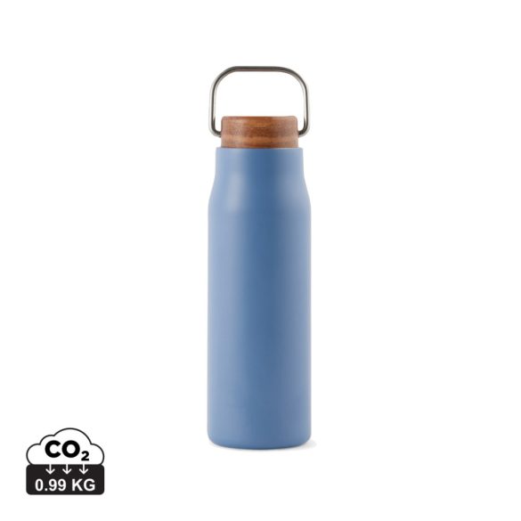 VINGA Ciro RCS recycled vacuum bottle 300ml, blue