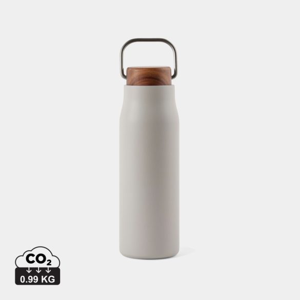 VINGA Ciro RCS recycled vacuum bottle 300ml, grey