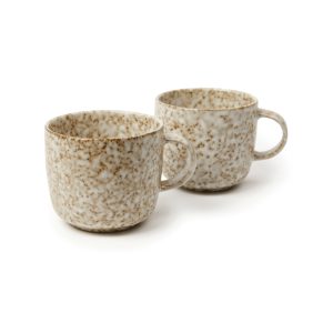 VINGA Nuvem mug, 2 pcs set, beige