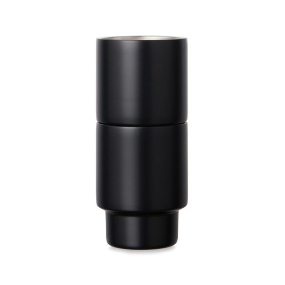 VINGA Nagano RCS  recycled SS mugs, set of 2, black