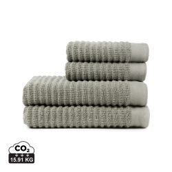VINGA Landro towel, 4 pcs set, brown