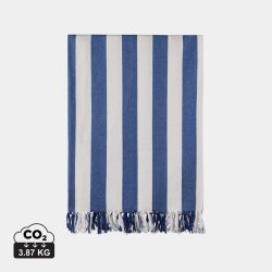 VINGA Ornos GRS recycled cotton hammam towel, blue