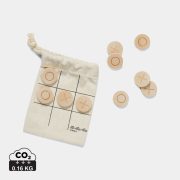 VINGA Tic-tac-toe mini game, brown
