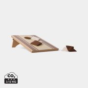 VINGA Cornhole game, brown