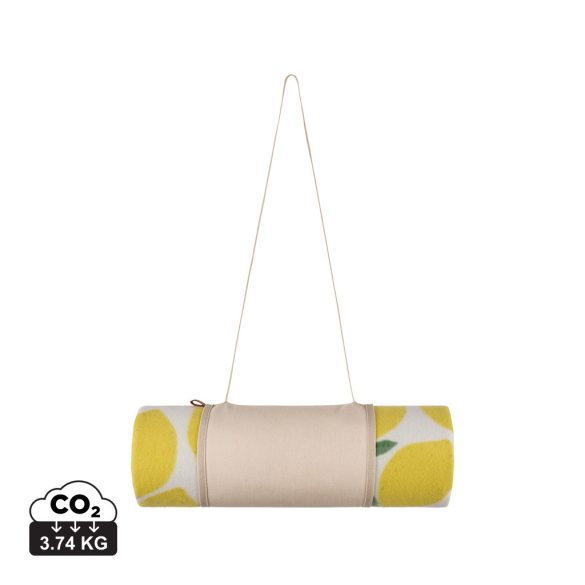 VINGA Arwe GRS picnic blanket, yellow