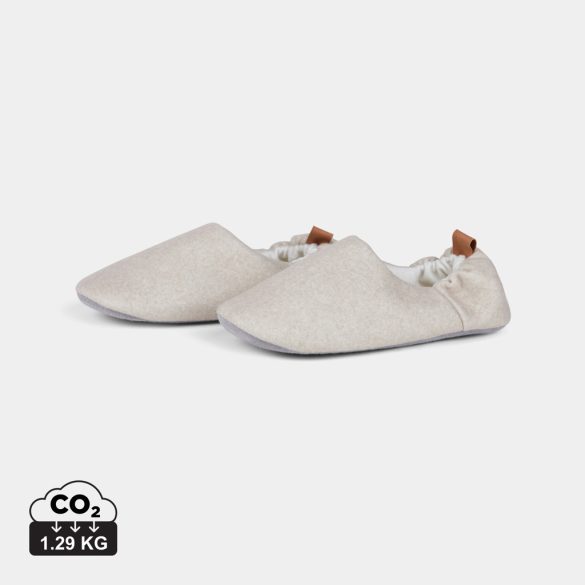 VINGA Moulton RCS RPET slippers S/M, beige