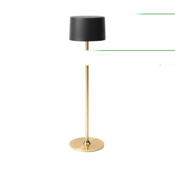 VINGA Nauro RCS recycled ABS table lamp, black