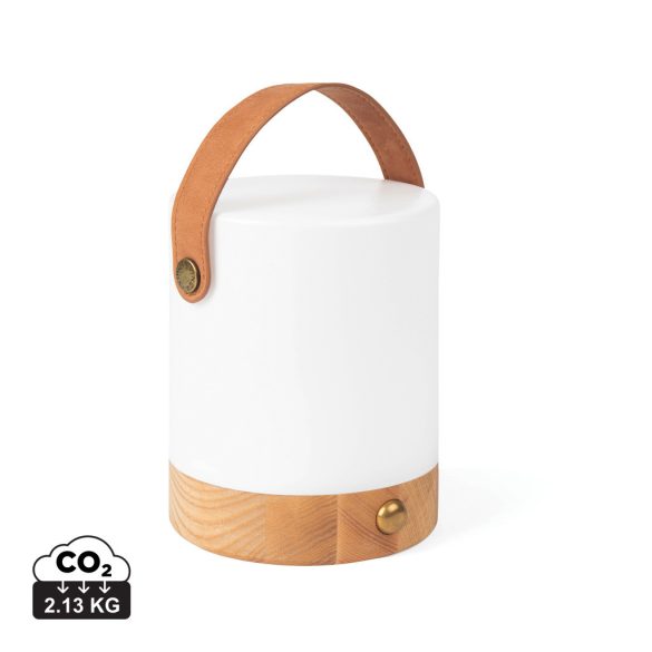 VINGA Narni RCS recycled ABS lantern, brown