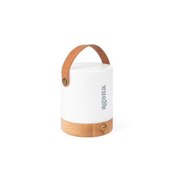 VINGA Narni RCS recycled ABS lantern, brown